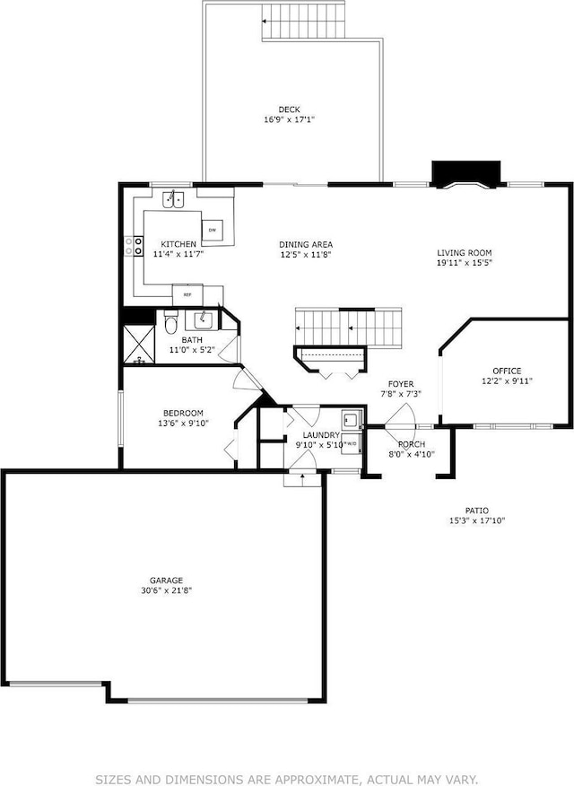 4514 Mcallister Ave NE, Saint Michael, MN 55376 - floor plan / room layout