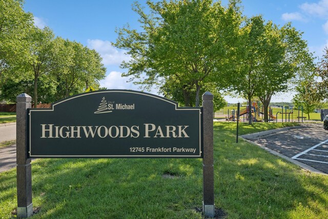 4514 Mcallister Ave NE, Saint Michael, MN 55376 - community / neighborhood sign with a yard