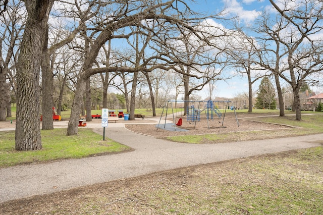 view of community play area