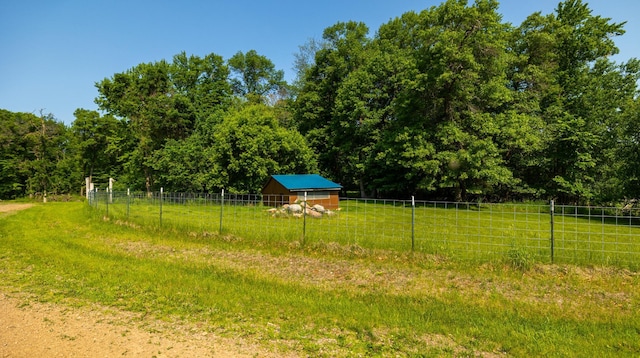 17910 27th Ave, Fair Haven Twp, MN 55320 - view of yard featuring a view of rural / pastoral area