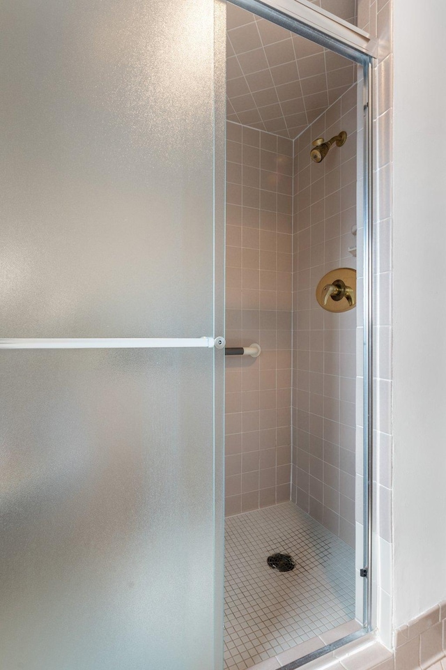 full bath featuring a stall shower