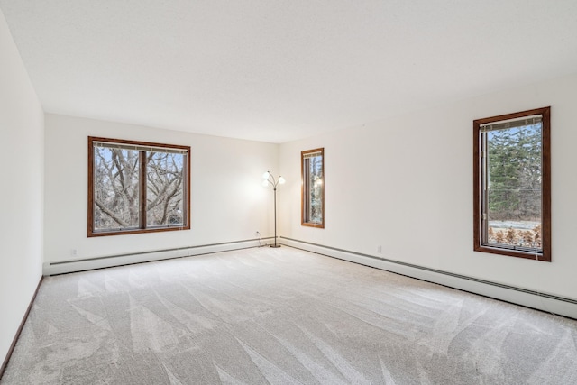 unfurnished room featuring carpet floors