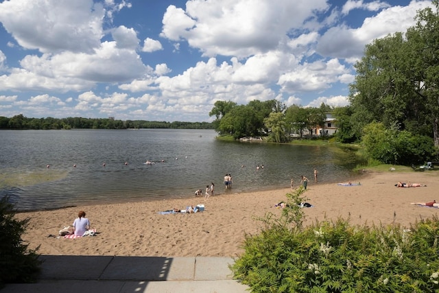 property view of water