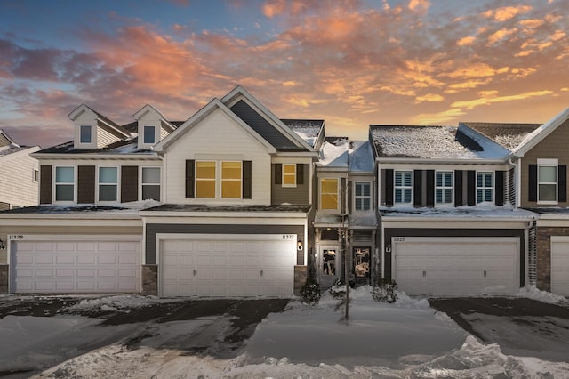 multi unit property with an attached garage