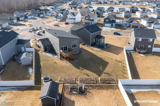 752 Cathy Dr W, West Fargo, ND 58078 - drone / aerial view with a residential view