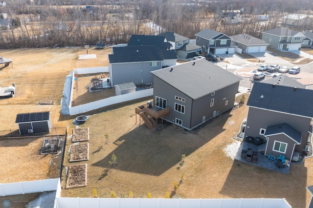 752 Cathy Dr W, West Fargo, ND 58078 - bird's eye view featuring a residential view