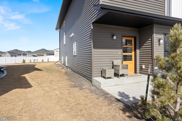 752 Cathy Dr W, West Fargo, ND 58078 - exterior space featuring a patio area and fence