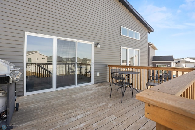 752 Cathy Dr W, West Fargo, ND 58078 - view of wooden deck