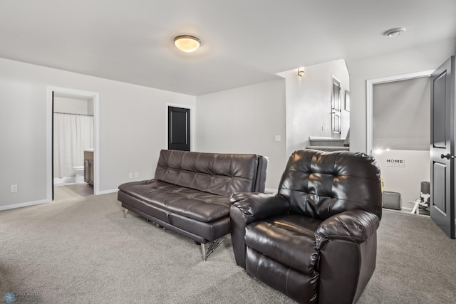 752 Cathy Dr W, West Fargo, ND 58078 - living area with carpet flooring and baseboards