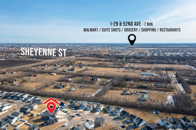 752 Cathy Dr W, West Fargo, ND 58078 - bird's eye view