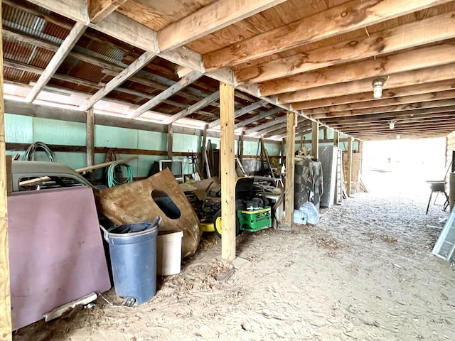 view of stable