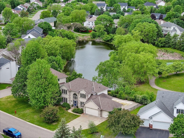 3679 Commonwealth Rd, Woodbury, MN 55125 - aerial view of residential area featuring a nearby body of water
