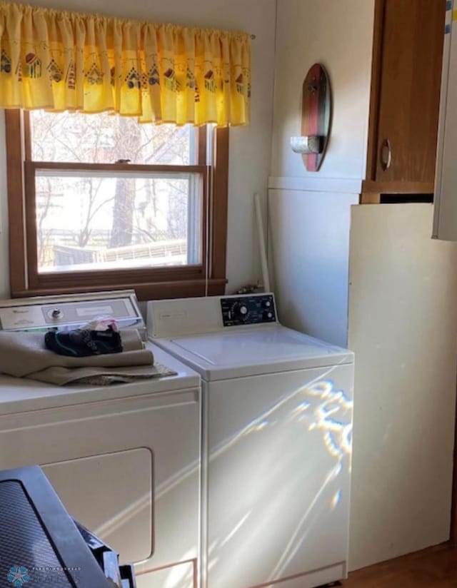 17140 Big Cormorant Rd, Lake Eunice Twp, MN 56511 - laundry room featuring washing machine and clothes dryer