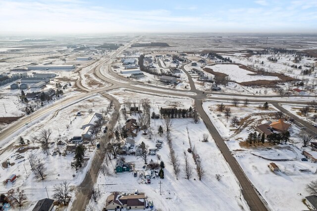 289 2nd St SW, Forman, ND 58032 - view of snowy aerial view