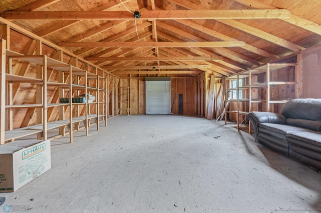 289 2nd St SW, Forman, ND 58032 - misc room featuring lofted ceiling