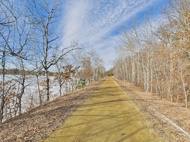 view of road