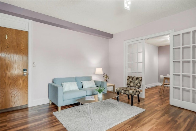 79 Western Ave N Unit 305, Saint Paul, MN 55102 - living area with wood finished floors and baseboards