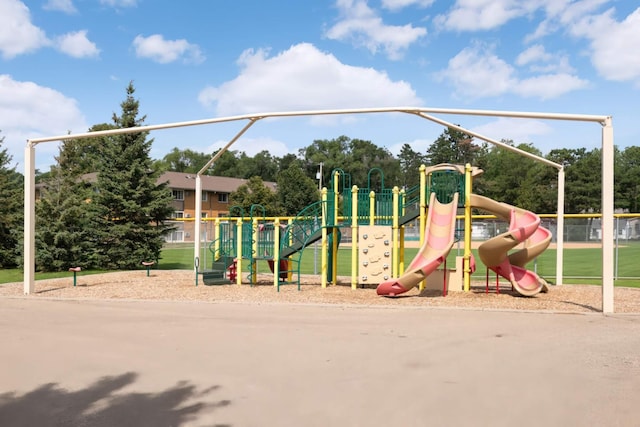 view of community playground