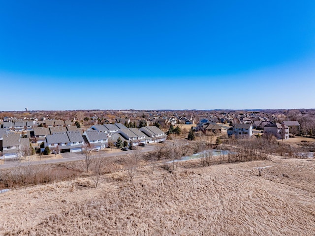 birds eye view of property featuring a residential view