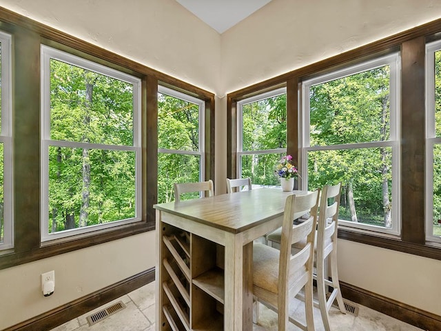 4350 Golfview Dr, Jordan, MN 55352 - sunroom with baseboards