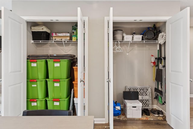 view of closet