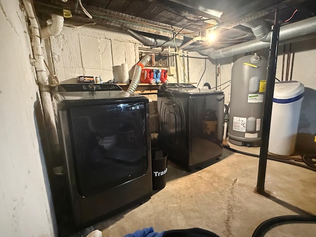 laundry room featuring laundry area and washing machine and dryer