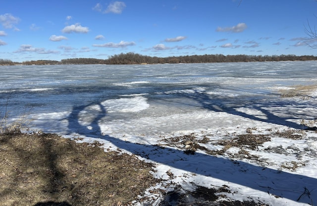 property view of water