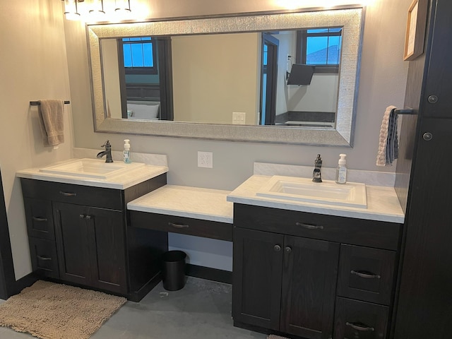 full bathroom featuring vanity