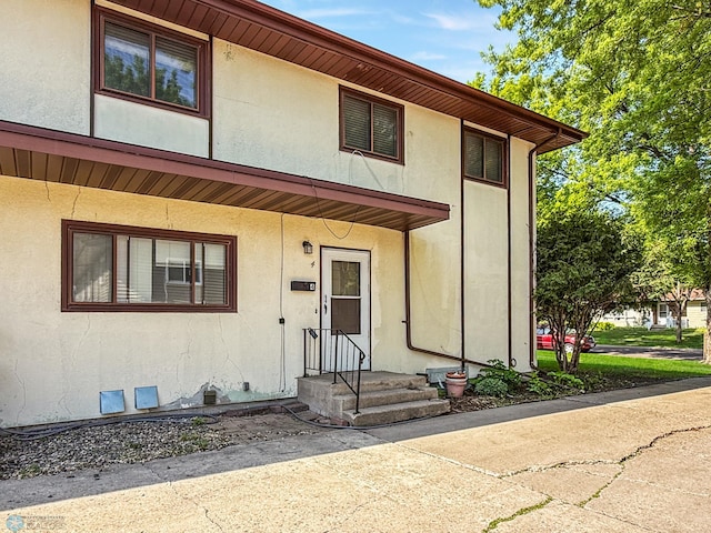 2815 9th St N Unit B4, Fargo, ND 58102 - view of front of home featuring stucco siding