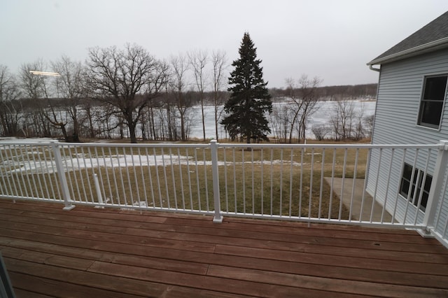 view of deck