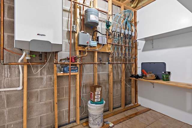 utilities with water heater