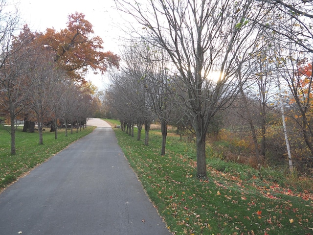 view of road