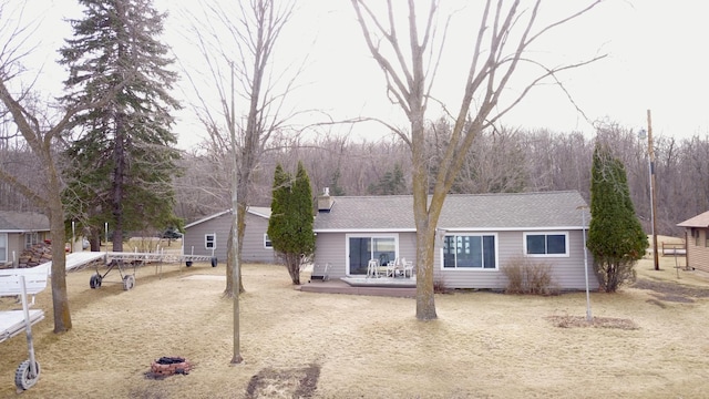 view of ranch-style home