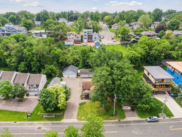 301 Lake St, Waconia, MN 55387 - aerial view of residential area featuring a tree filled landscape