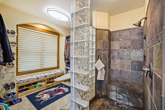 35365 Boot Lake Rd, Park Rapids, MN 56470 - full bath featuring stone finish flooring and walk in shower