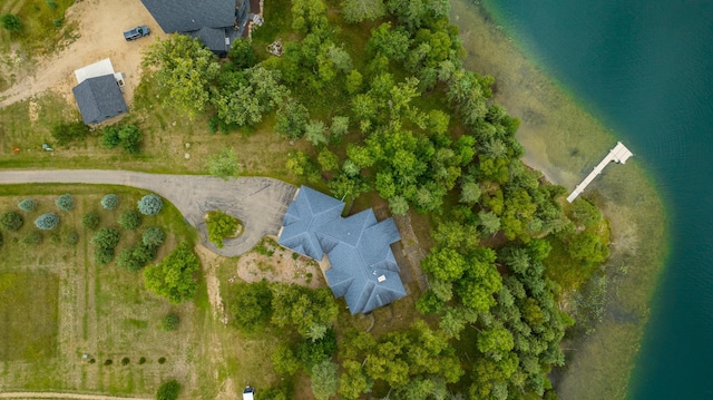 35365 Boot Lake Rd, Park Rapids, MN 56470 - drone / aerial view with a water view