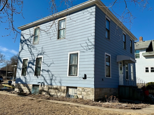 view of property exterior