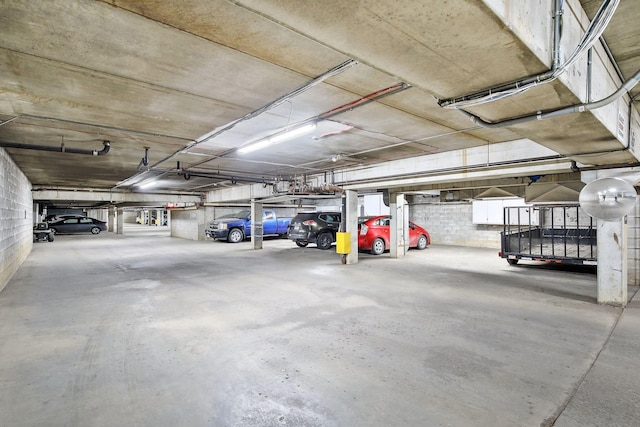 7520 Cahill Rd Unit 121A, Edina, MN 55439 - view of parking deck