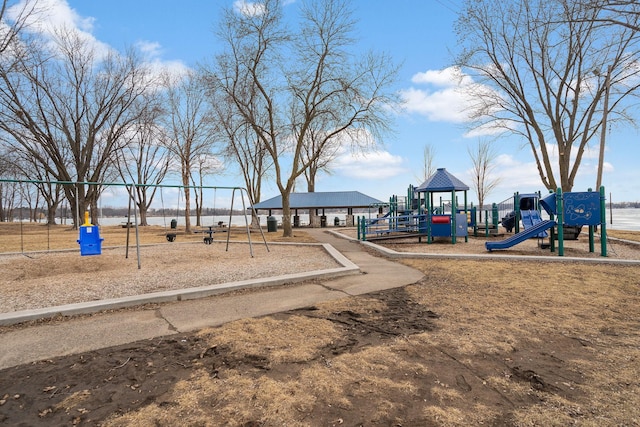 view of community playground