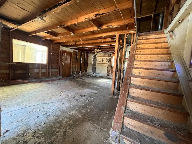 21888 650th Ave, Dexter, MN 55926 - basement featuring stairway