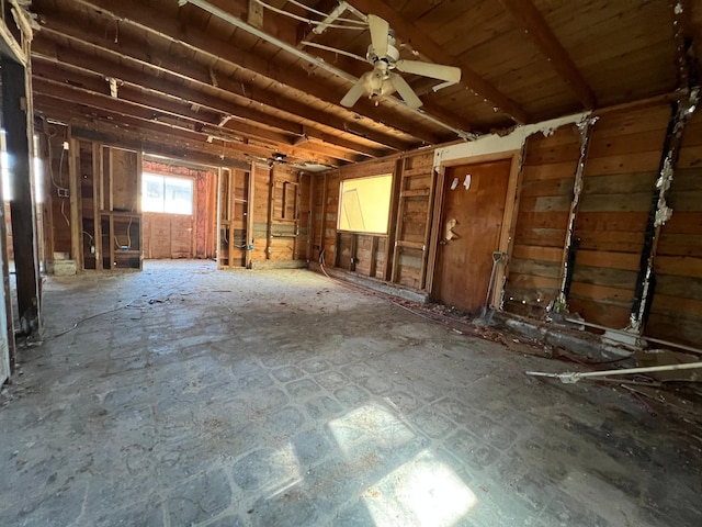 21888 650th Ave, Dexter, MN 55926 - misc room with a ceiling fan