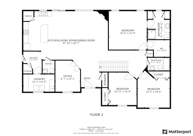 view of layout