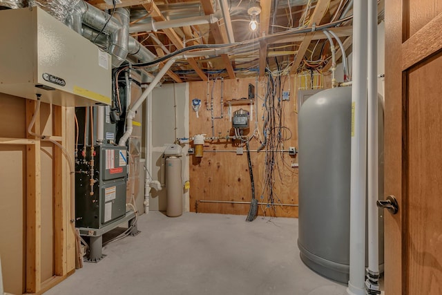 utilities with water heater