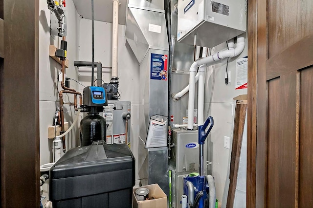 view of utility room