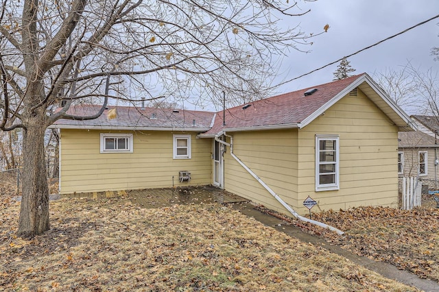 view of side of home