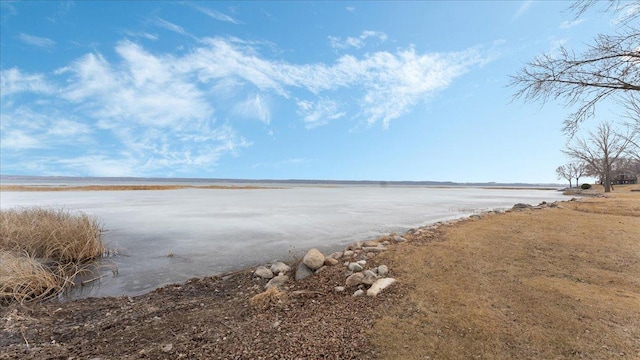 property view of water