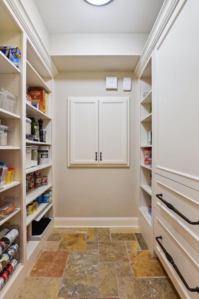 view of pantry