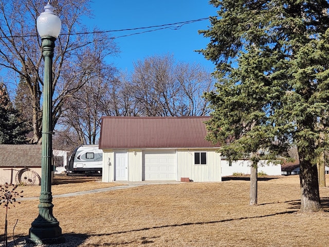 exterior space with driveway