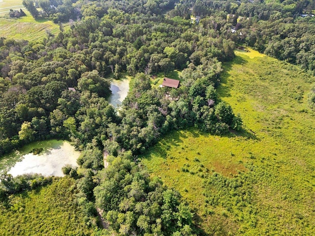 11669 Dellwood Rd, Grant, MN 55082 - bird's eye view of a heavily wooded area