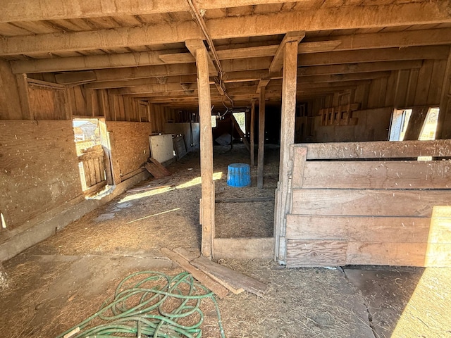 view of stable